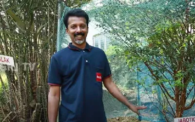 220ഓളം വ്യത്യസ്ത ഇനം പഴച്ചെടികള്‍ നിറഞ്ഞൊരു വീട്